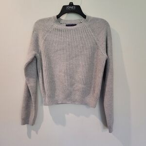 AEROPOSTALE Junior's Gray Knit Pullover Sweater Size Medium‎